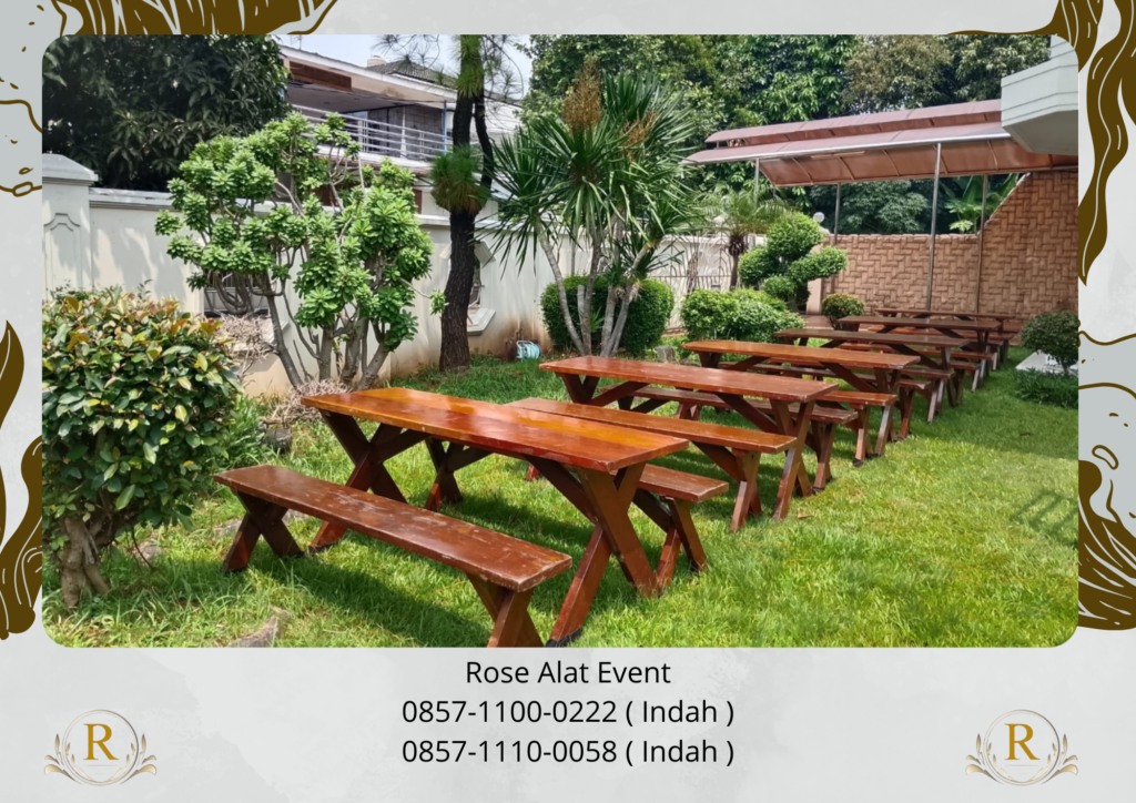 Vendor Sewa Meja Kursi Taman Area Sekitar Tangerang