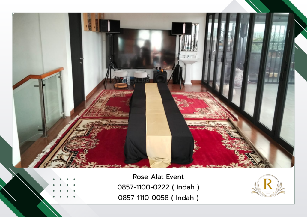 Sewa Meja Lesehan Dan Karpet Permadani Event Ramadhan Bekasi