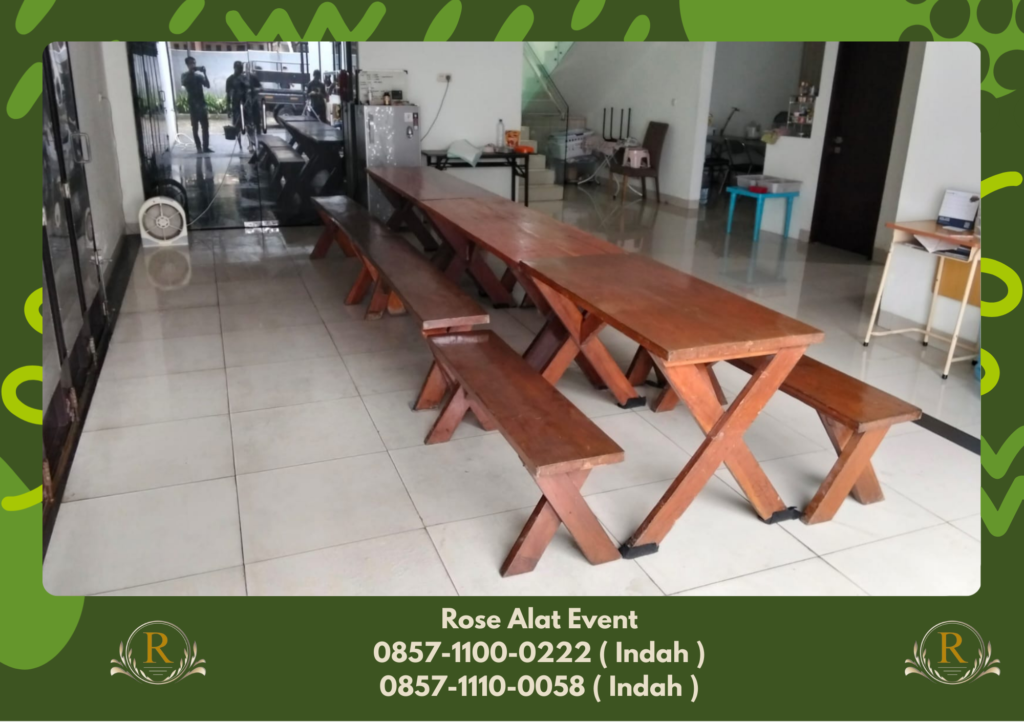 Sewa Meja Kursi Taman Solusi Praktis Acara Garden Party Bsd