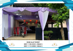 Sewa Tenda Dekorasi Serut Cantik Area Bogor