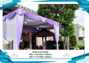 Sewa Tenda Dekorasi Serut Cantik Area Bogor
