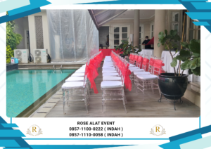 Sewa Kursi Tiffany Acrylic Modern Area Cibitung