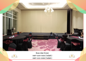 Sewa Panggung Karpet Buana Hitam Terbaik Area Bandung