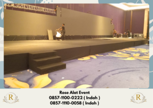 Jasa Sewa Panggung Cover Karpet Aneka Warna Bekasi