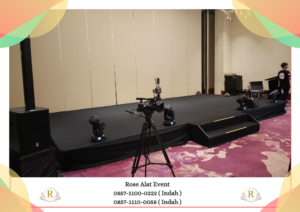 Sewa Panggung Karpet Buana Hitam Terbaik Area Bandung