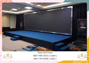 Vendor Sewa Panggung Poni Hitam Area Tanah Abang