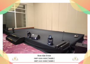 Sewa Panggung Karpet Buana Hitam Terbaik Area Bandung