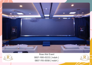 Vendor Sewa Panggung Poni Hitam Area Tanah Abang