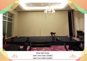 Sewa Panggung Karpet Buana Hitam Terbaik Area Bandung