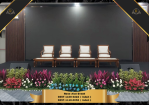 Jasa Sewa Dekorasi Mini Garden Bunga Segar Dan Artficial Area Bekasi