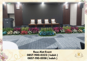 Sewa Panggung Mini Garden Bunga Segar Bekasi