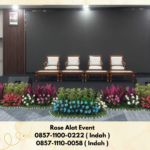 Sewa Panggung Mini Garden Bunga Segar Bekasi