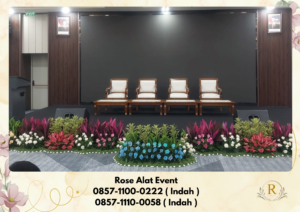 Sewa Panggung Mini Garden Bunga Segar Bekasi