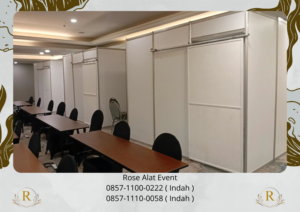 Sewa Partisi R8 Ruang 3x3 Pintu Sleding Area Cibinong