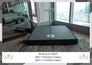 Sewa Podium Acrylic Kotak Dan Podium Acrylic Kaki Stainless Bekasi