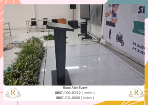 Jasa Sewa Podium Hpl Terbaik Area Sekitar Bandung