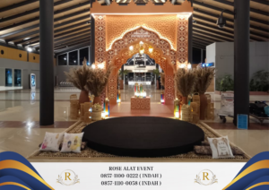 Rental Table Stage Karpet Buana Hitam Event Ramadhan Tanggerang Selatan