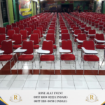 Vendor Sewa Kursi Kuliah Merah Mingguan Area Bandung