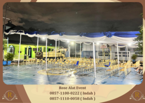 Vendor Sewa Tenda Atap Plafon Putih Area Scbd