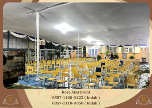 Vendor Sewa Tenda Atap Plafon Putih Area Scbd