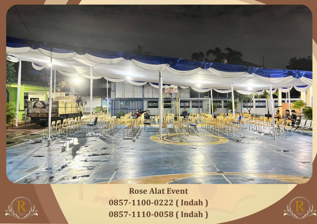 Vendor Sewa Tenda Atap Plafon Putih Area Scbd