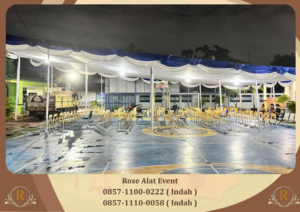 Vendor Sewa Tenda Atap Plafon Putih Area Scbd