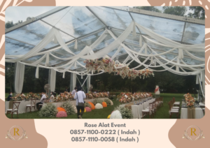 Rental Tenda Pesta Aneka Model Dekorasi Terbaru Area Bekasi