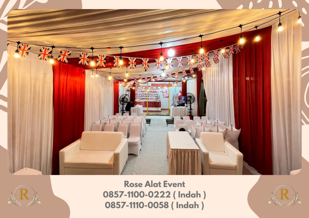 Rental Tenda Pesta Aneka Model Dekorasi Terbaru Area Bekasi