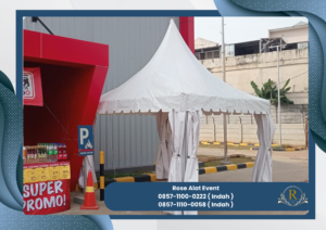Sewa Tenda Kerucut Eksklusif Elegan Area Bekasi