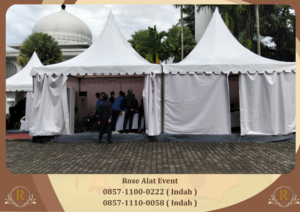 Sewa Tenda Sarnafil Berkualitas Unggul Area Jakarta Pusat