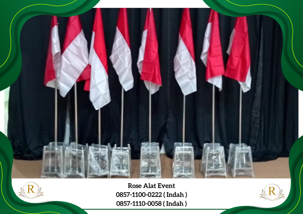 Sewa Tiang Bendera Stainless VIP Area Bekasi