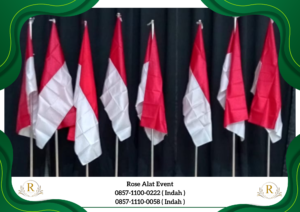 Sewa Tiang Bendera Stainless VIP Area Bekasi