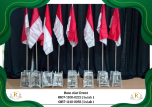 Sewa Tiang Bendera Stainless VIP Area Bekasi