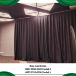 Sewa Tirai Lotto Dan Filamin Warna Hitam Area Jakarta Bekasi