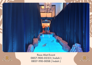 Sewa Tirai Hitam Lotto Tebal Area Bekasi