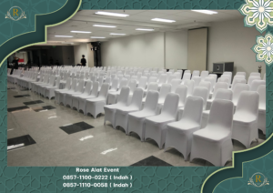 Gudang Sewa Kursi Susun Warna Cover Beragam Jakarta