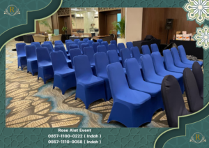 Gudang Sewa Kursi Susun Warna Cover Beragam Jakarta