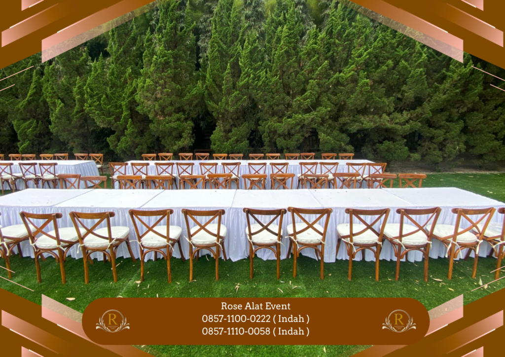 Rental Kursi Crossback Aesthetic Area Jakarta Pusat