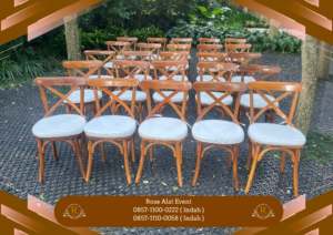 Rental Kursi Crossback Aesthetic Area Jakarta Pusat