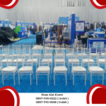 Sewa Kursi VIP Tiffany Putih Dan Barstool Putih Bekasi