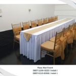 Sewa Kursi Tiffany Gold Dan Pita Area Jakarta Timur