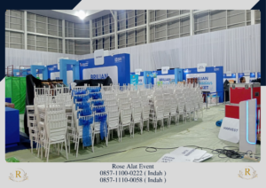 Rental Kursi Tiffany Putih Pita Biru Area Bekasi