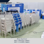 Rental Kursi Tiffany Putih Pita Biru Area Bekasi