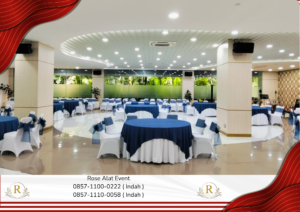 Jasa Sewa Meja Bundar Full Cover Dan Runner Pik 2