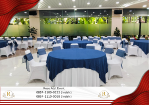 Jasa Sewa Meja Bundar Full Cover Dan Runner Pik 2