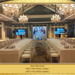 Sewa Meja Kotak Cover Putih Dan Kursi Tiffany Putih Bekasi