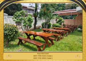 Sewa Bangku Taman Kaki Silang Area Bekasi