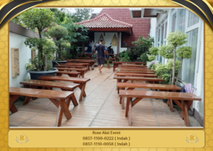 Sewa Bangku Taman Kaki Silang Area Bekasi