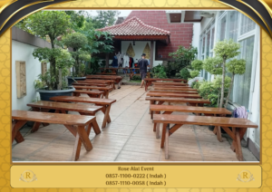 Sewa Bangku Taman Kaki Silang Area Bekasi