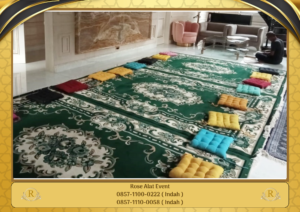 Sewa Meja Lesehan Kotak Bantal Alas Duduk Area Bekasi